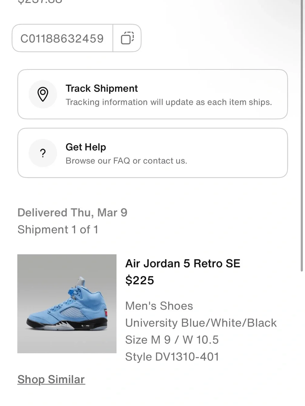 Nike Air Jordan 5 Retro SE University Blue/White/Black